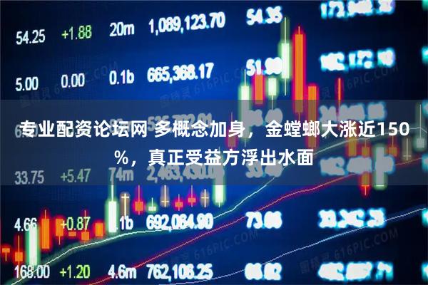 专业配资论坛网 多概念加身，金螳螂大涨近150%，真正受益方浮出水面